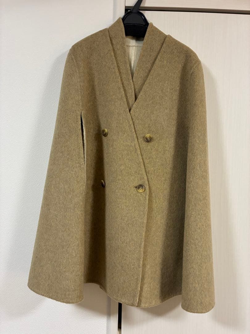 【最終価格】laubeblanc Dual Face Cape Coat