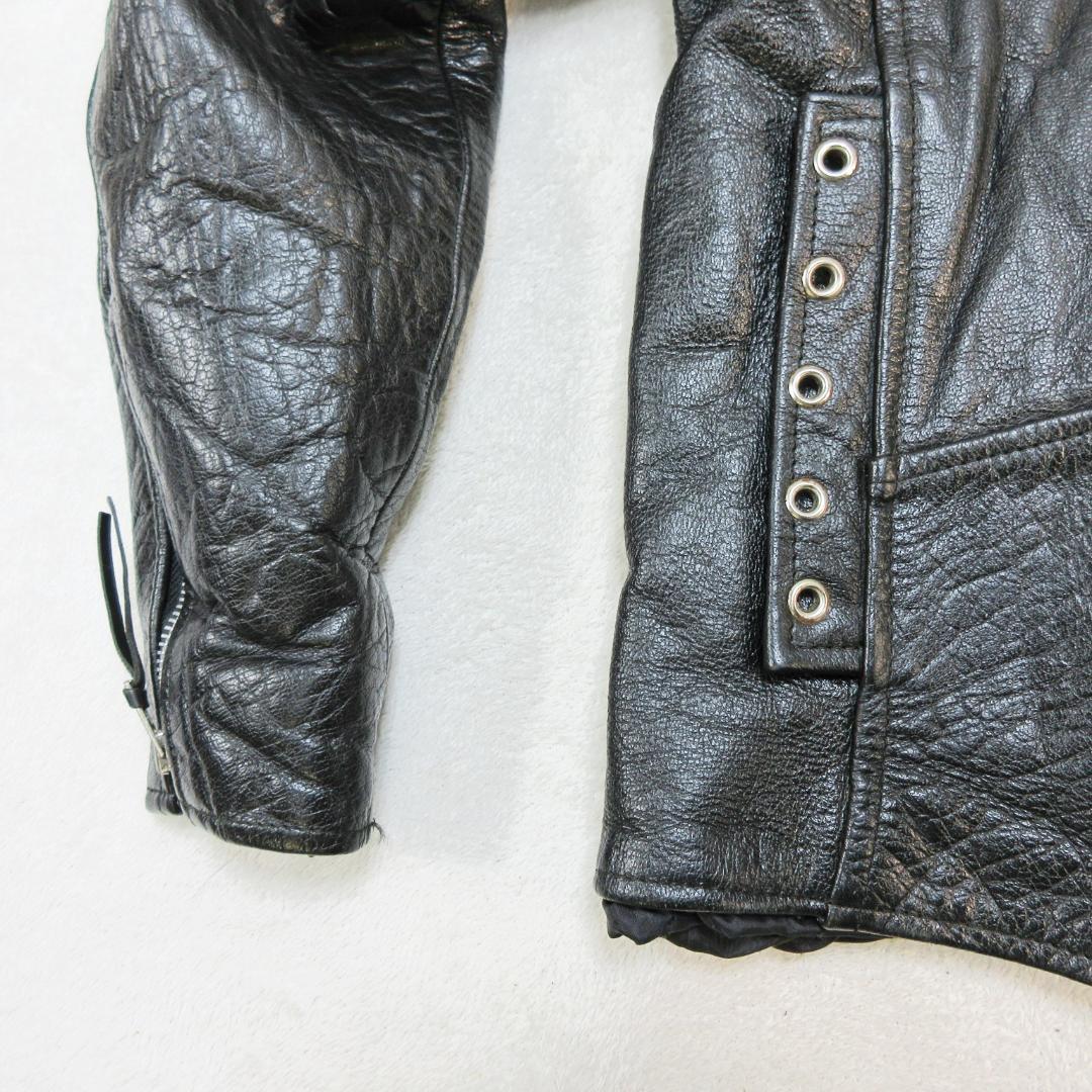 '80s vintage FMC レザーダブルライダース ジャケット 46サイズ