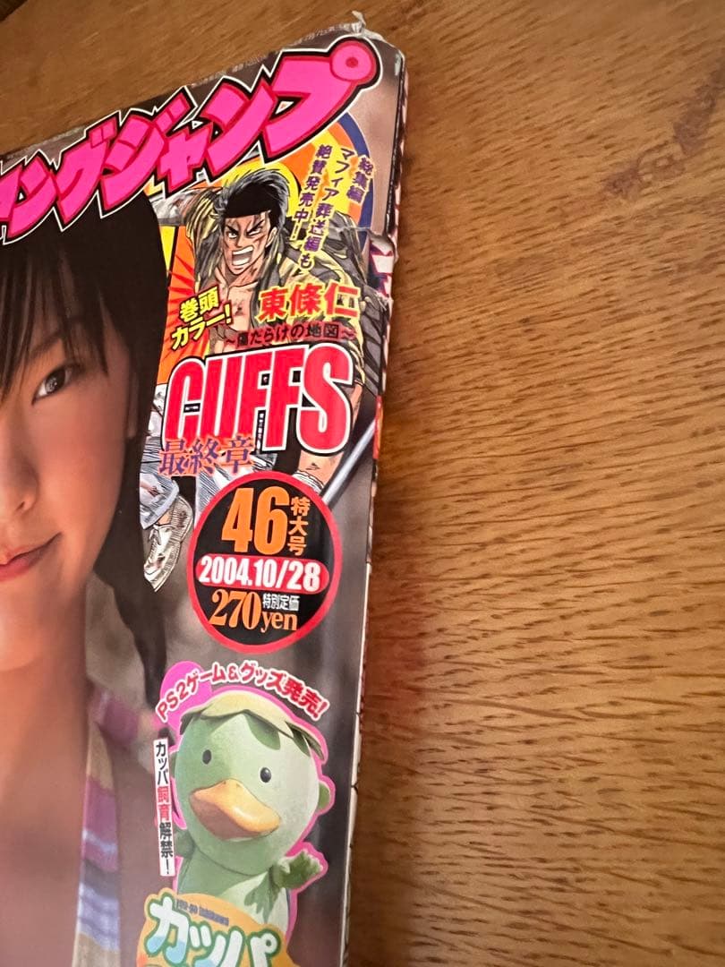 希少★週刊ヤングジャンプ 2004年46号 表紙：新垣結衣さん ガッキー