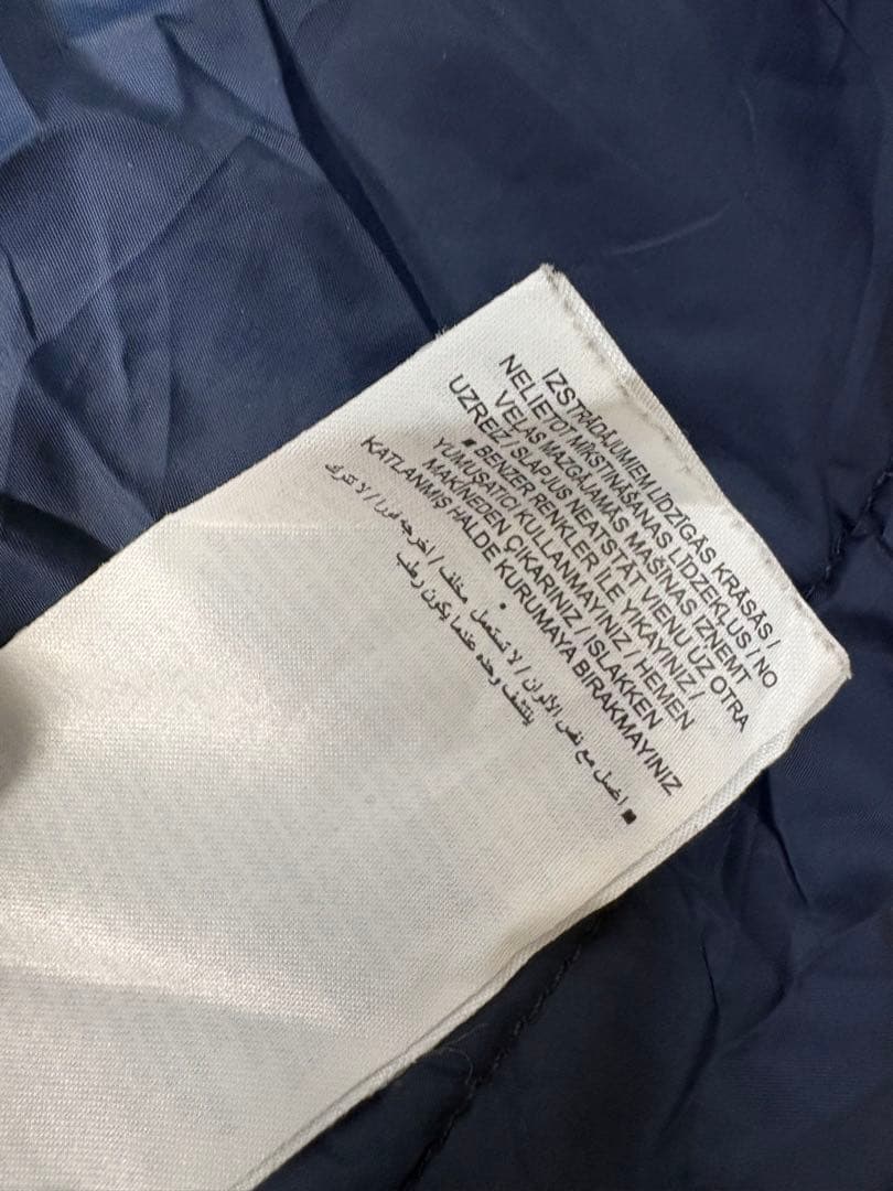 アザモアギャンNIKEナイキバーミンガムFC 中綿ベンチコート L 紺刺繍