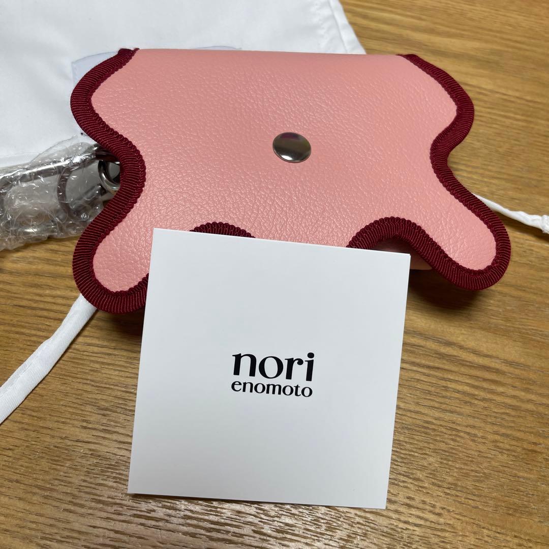 norienomoto キーケースwave purse rose pink