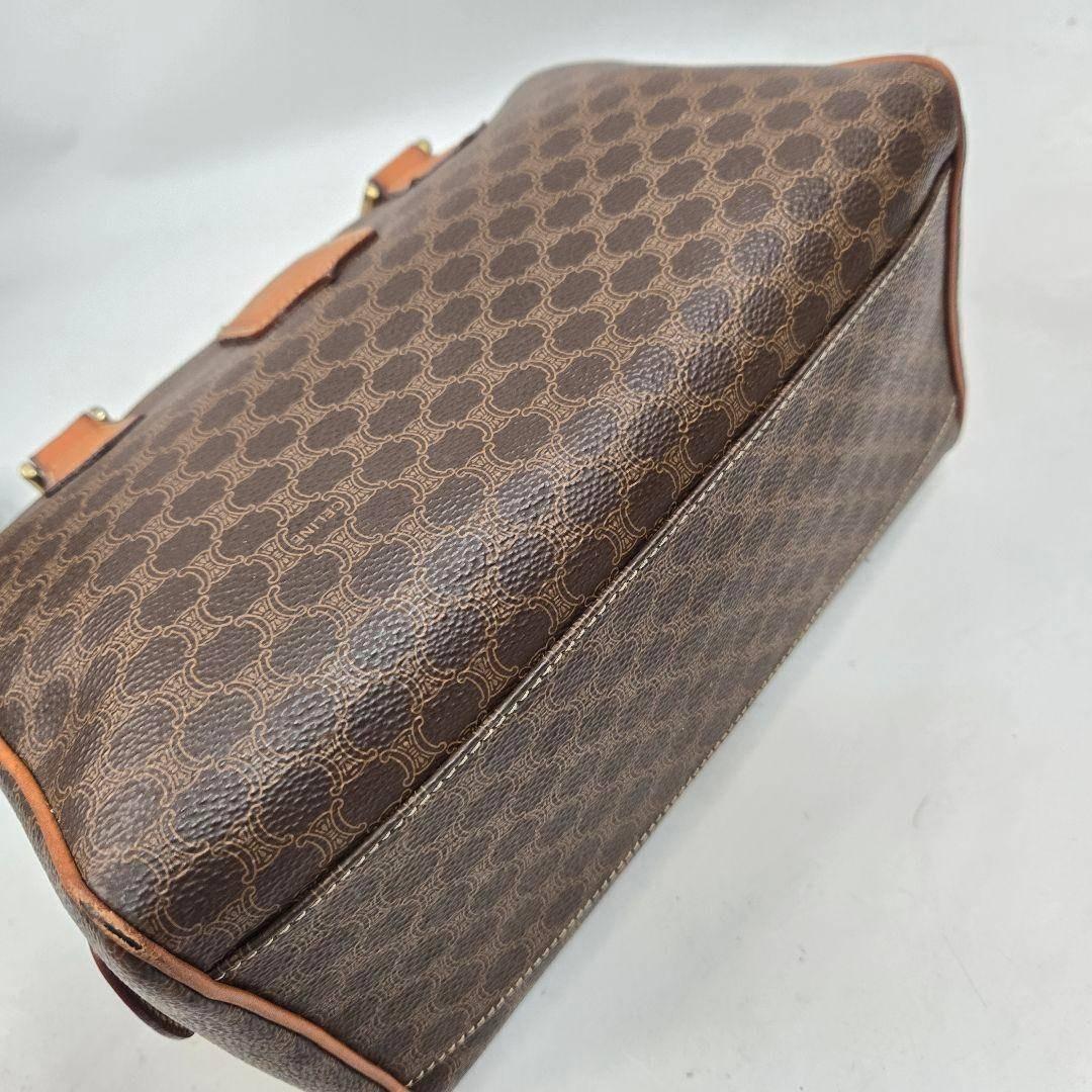 美品 CELINE 2way ミニボストンバッグ トリオンフ マカダム柄