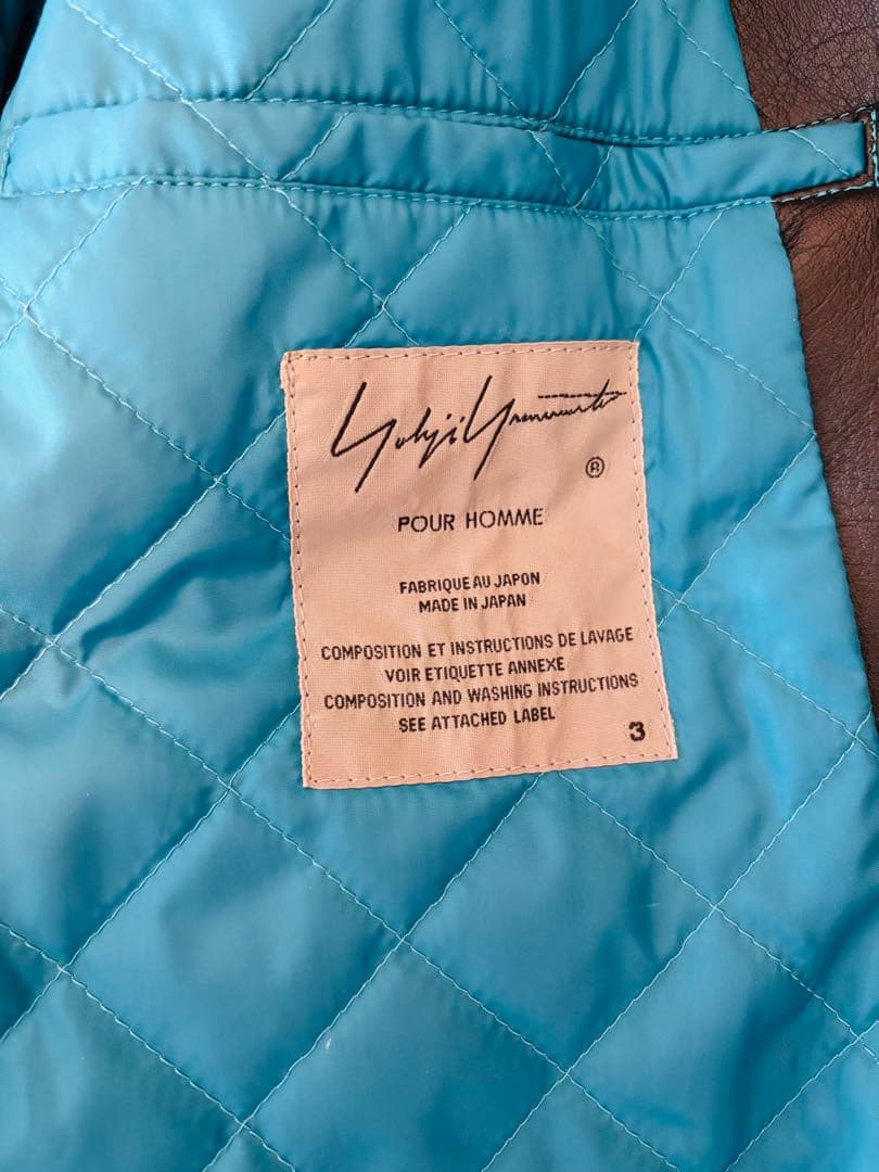 【新品】Yohji Yamamoto(ヨウジヤマモト) レザージャケット