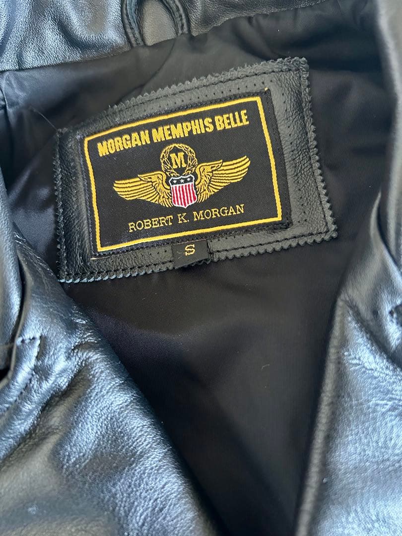 【未使用品】希少 MORGAN MEMPHIS BELLEダブルライダース S
