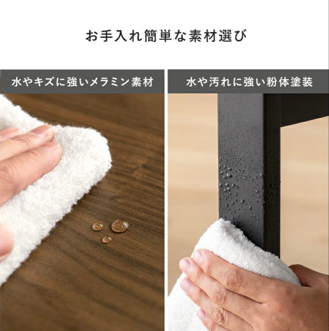 ローテーブル　折りたたみテーブル アイアン脚　北欧　オシャレ