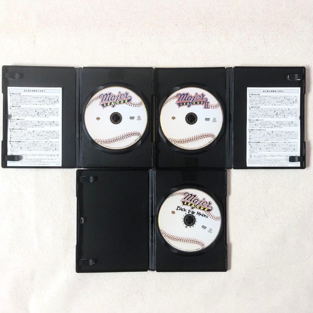 メジャーリーグ 全3巻 DVD セル版＋レンタル落ち
