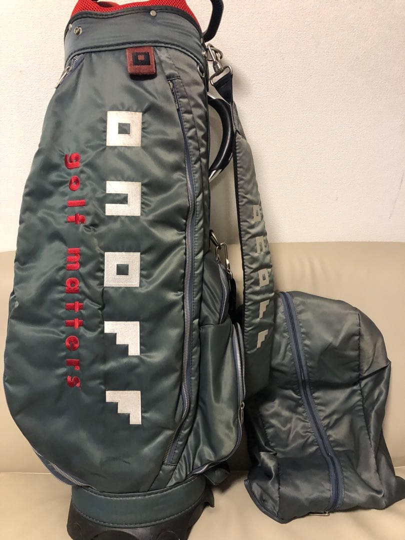 【送料込み】廃盤希少品　オノフ　ONOFF キャディバッグ　ゴルフバッグ