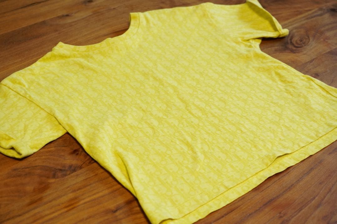 baby dior Tシャツ イエロー サイズ:18（80cm程）