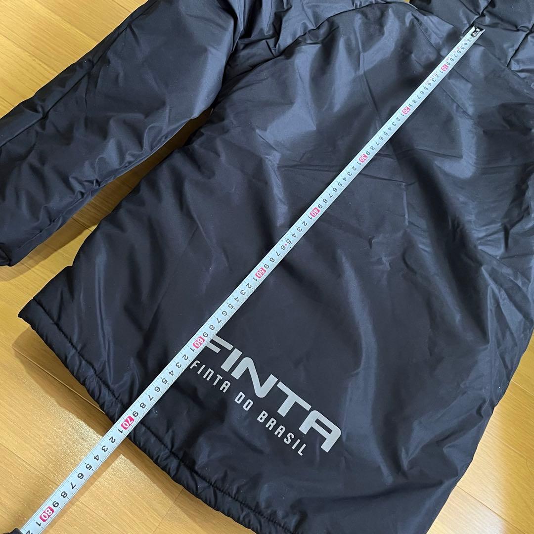 FINTA バフジャケット ベンチコート ナイロン 中綿 L