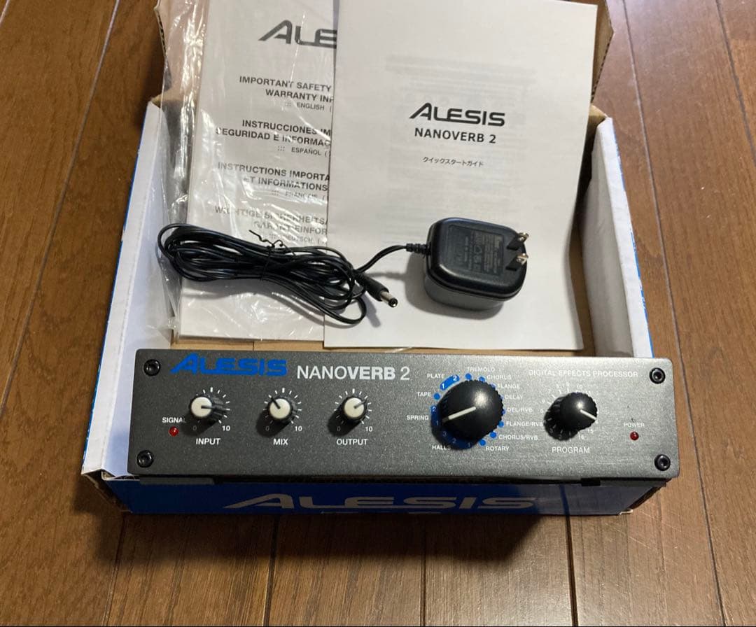 配信機器・PA機器・レコーディング機器 Alesis Nanoverb2