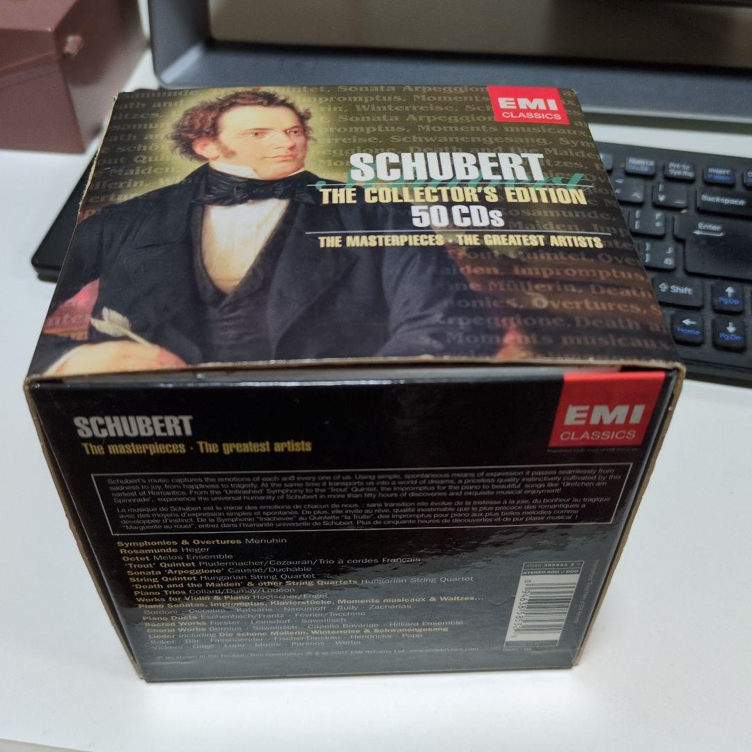 CD50枚組BOXシューベルト全集/SchubertCollectors