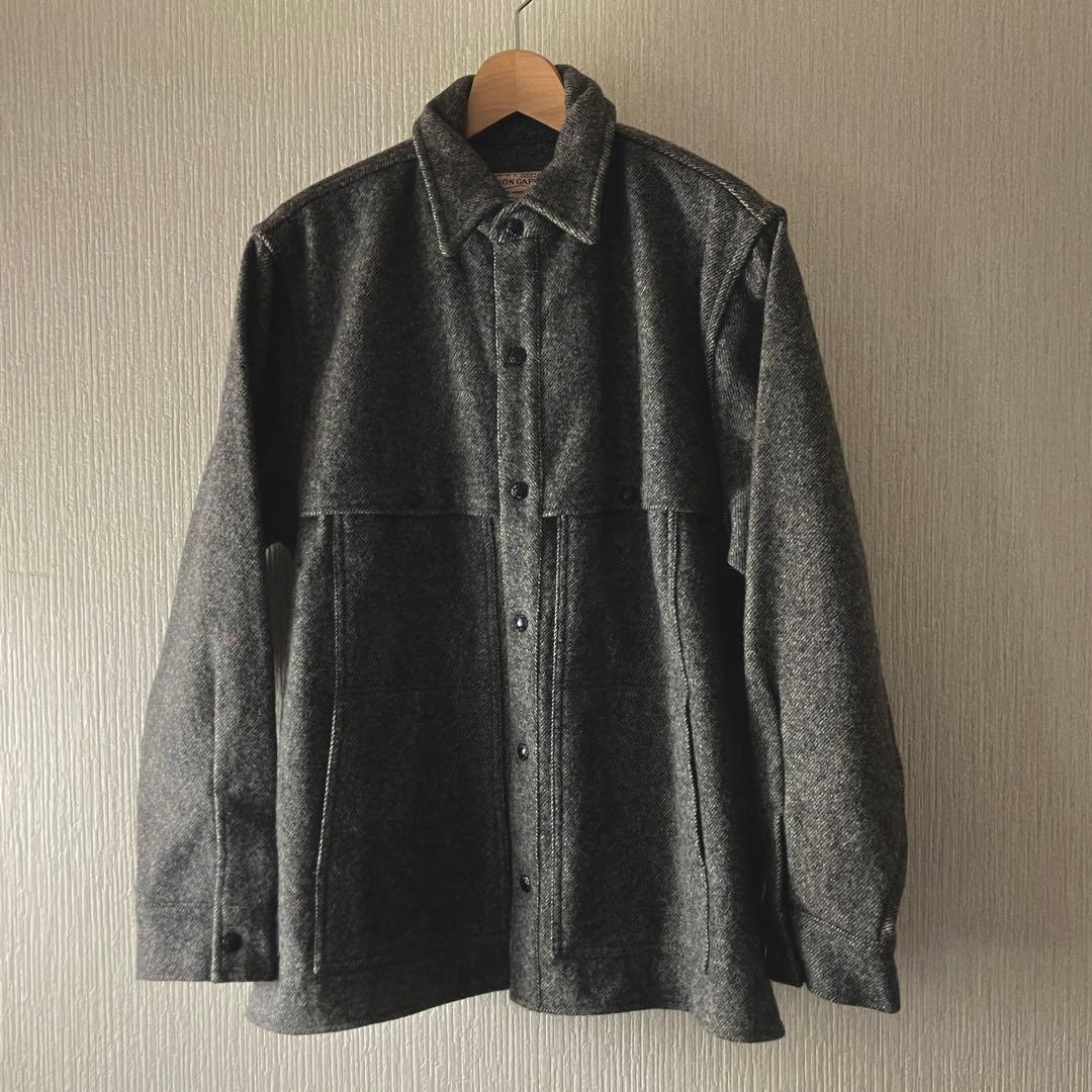 FILSON フィルソン／ケープジャケット／L／グレー／ダブルマッキーノ