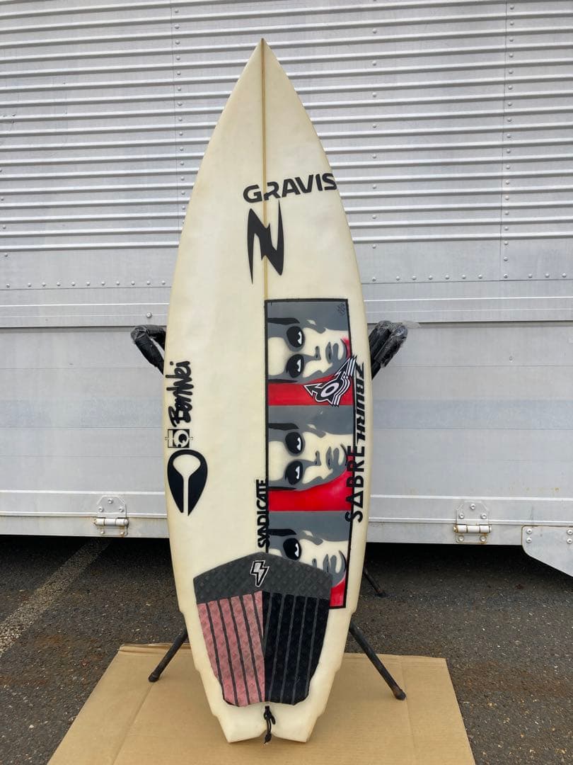【ライダー使用ボード、送料込みに変更可】ZBURH SurfBoard 5'3\"