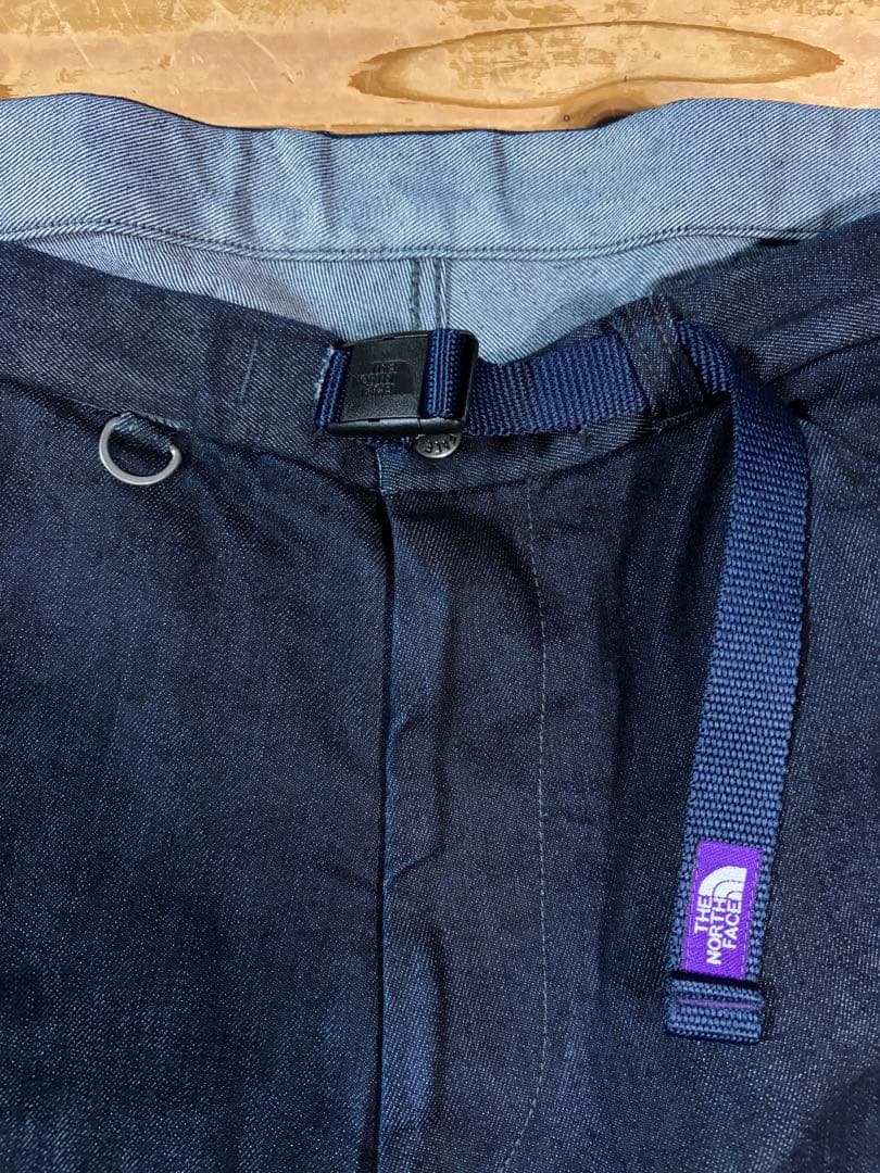 rap芸者 ノースフェイス パープルレーベル デニムパンツ