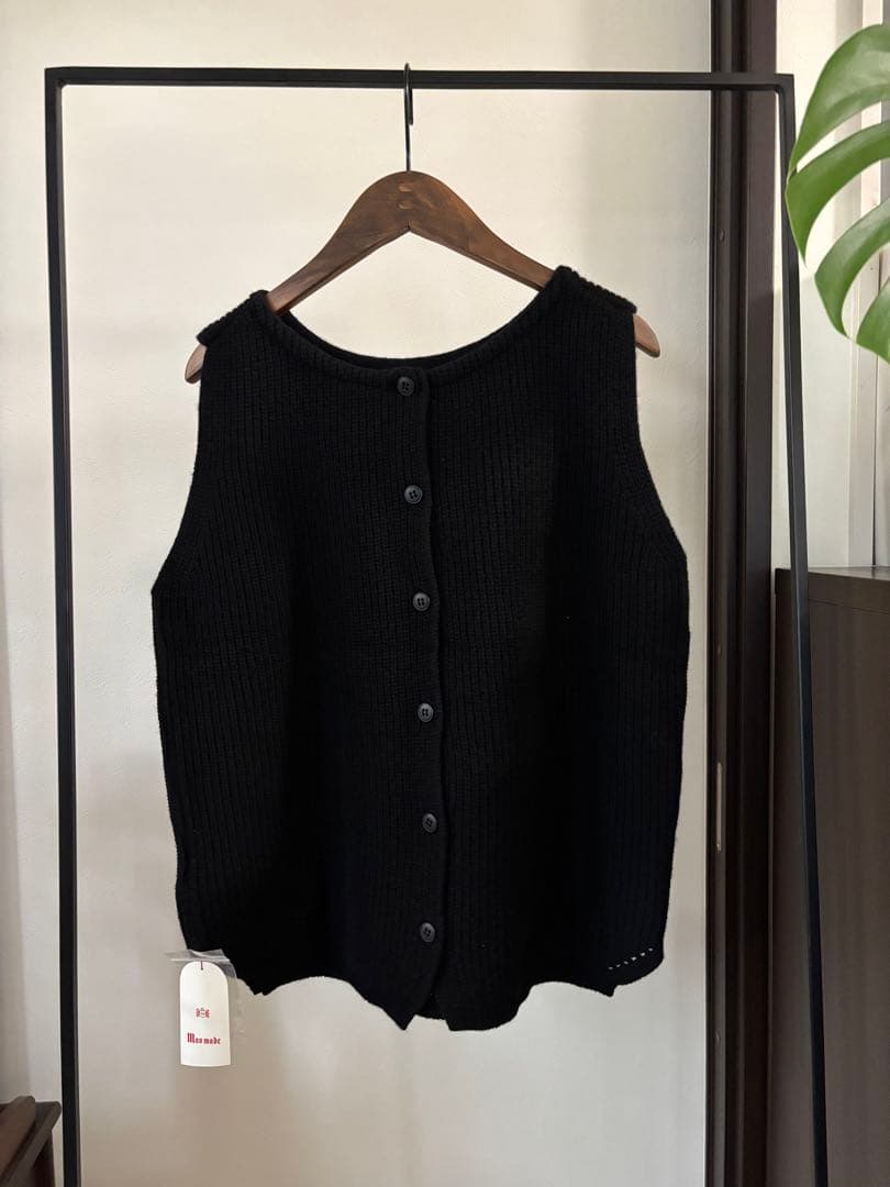 《新品》マオメイド　2WAY ニットベスト