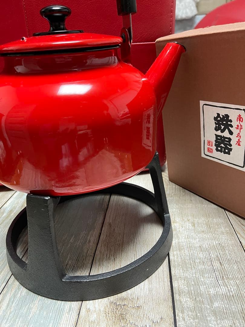 五徳　南部鉄器⭐️未使用