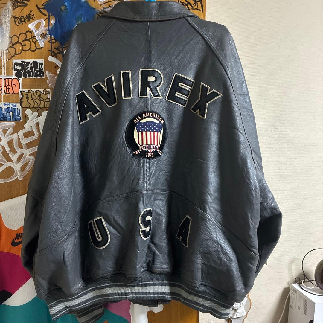 AVIREX レザージャケット bboy