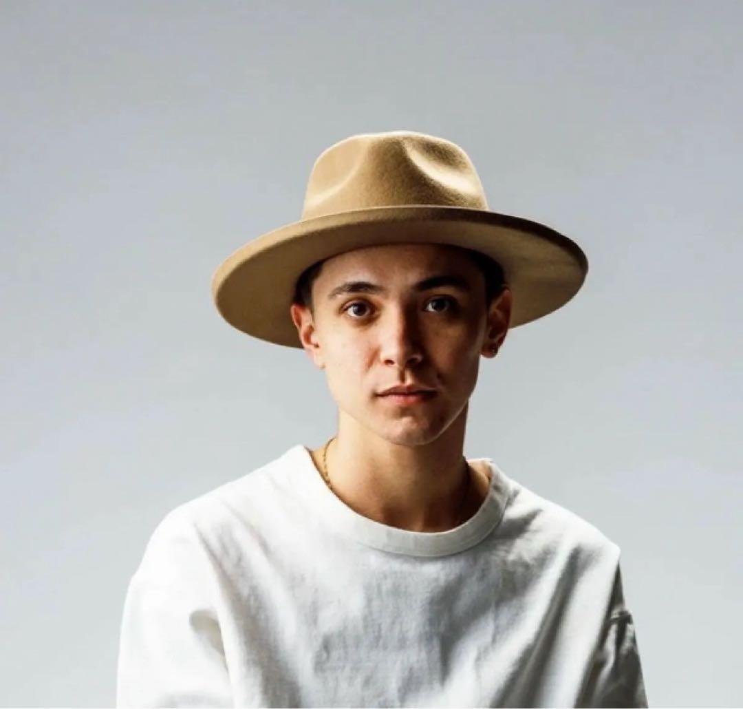 BRIM UP LONG FELT HATブリムアップ ロング フェルトハットＬ