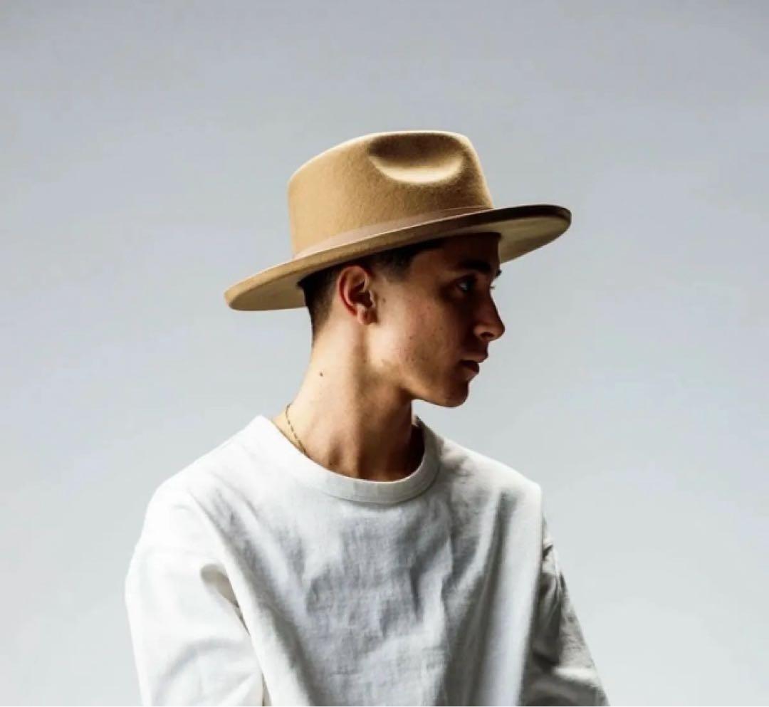 BRIM UP LONG FELT HATブリムアップ ロング フェルトハットＬ