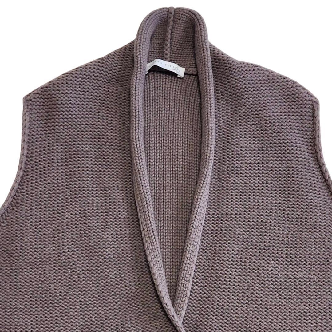 ファビアナフィリッピ ロングジレ モニーレ レディースL カシミヤシルク 美品