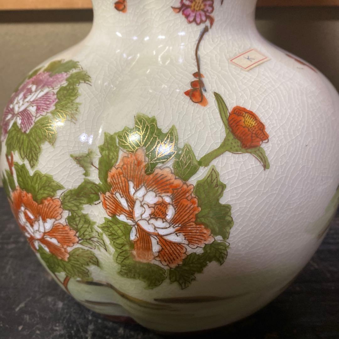 ひょうたん型陶器花瓶