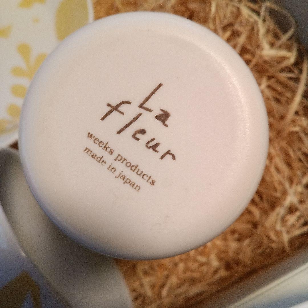 鹿児島　睦　La flear カップ&ソーサーペア