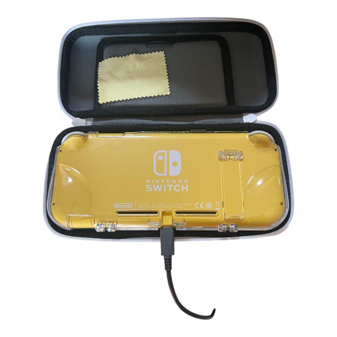 【使用済】Nintendo Switch Lite イエロー 付属品付き
