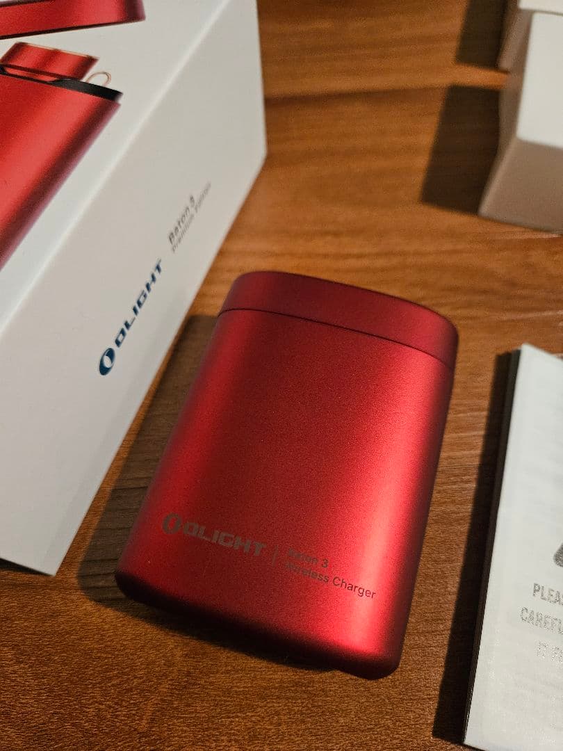 最終値下 おまけ付き olight Baton 3 premium Red
