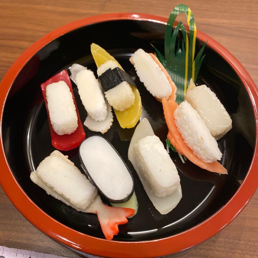 食品サンプル　寿司　上にぎり　鮨　実寸サイズ　９カン　セット