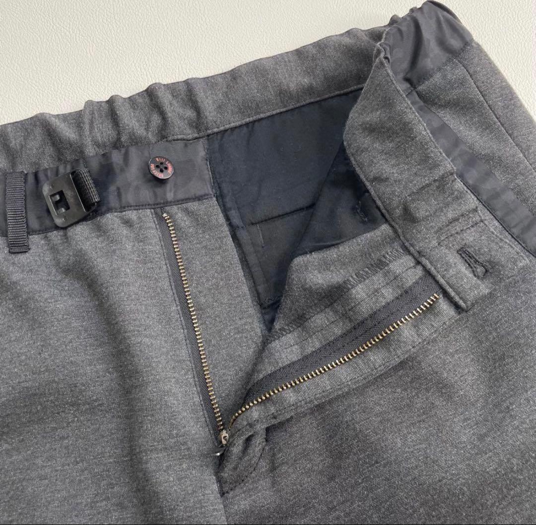 【美品】ブリーフィング フリース ロングパンツ ストレッチ ベルト付き