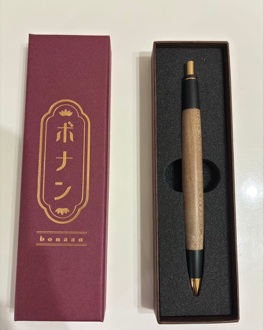 さいと　ボナンペン　欅　木製　シャープペンシル