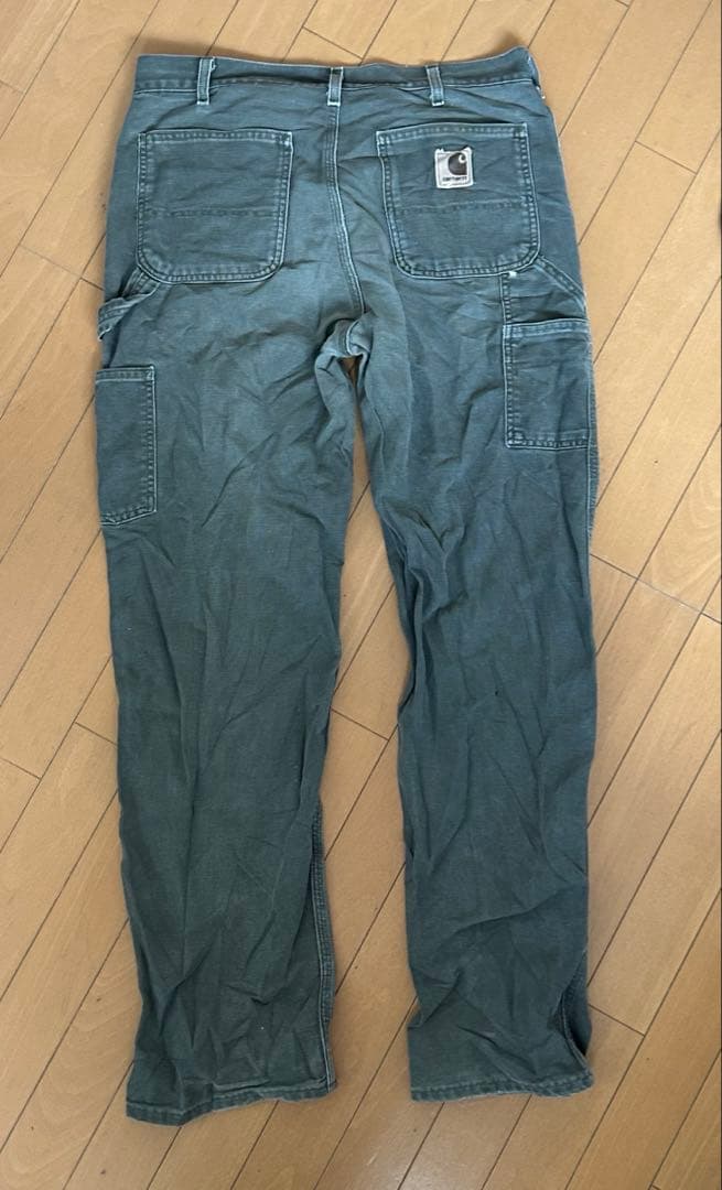 k*r様 カーハート　carhartt ペインターパンツ　カーキ　古着