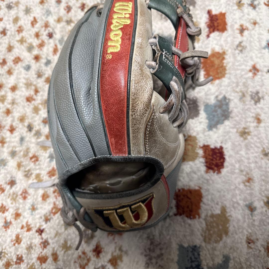 Wilson 野球グローブ 内野手二塁手、三塁手グレー/ 値下げ交渉可能