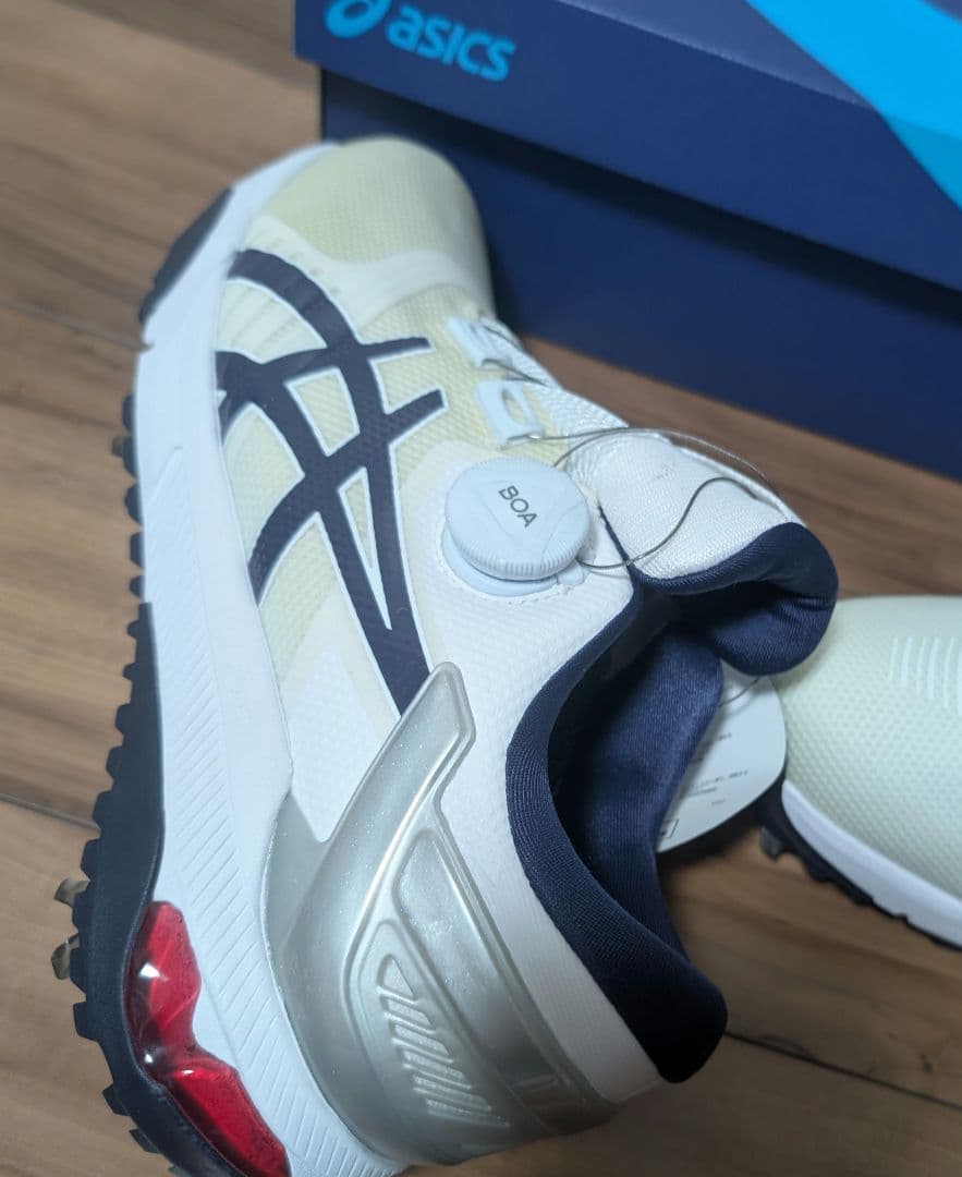 岳*様 新品　未使用　アシックス asics BOA ゴルフシューズ25.0cm