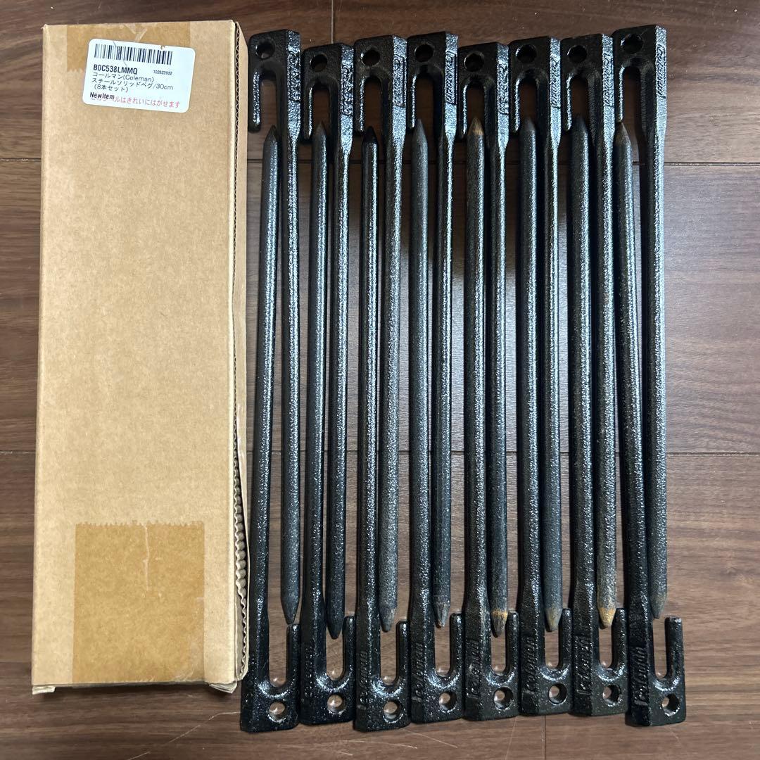 コールマン ペグ　30cm 24本