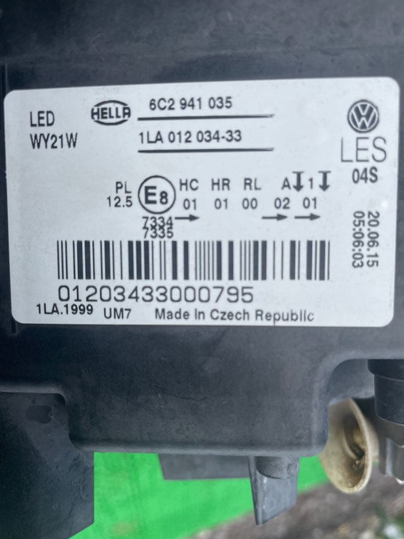 ポロ 6RCJZ 左LEDヘッドライトASSY 6C2 941 035