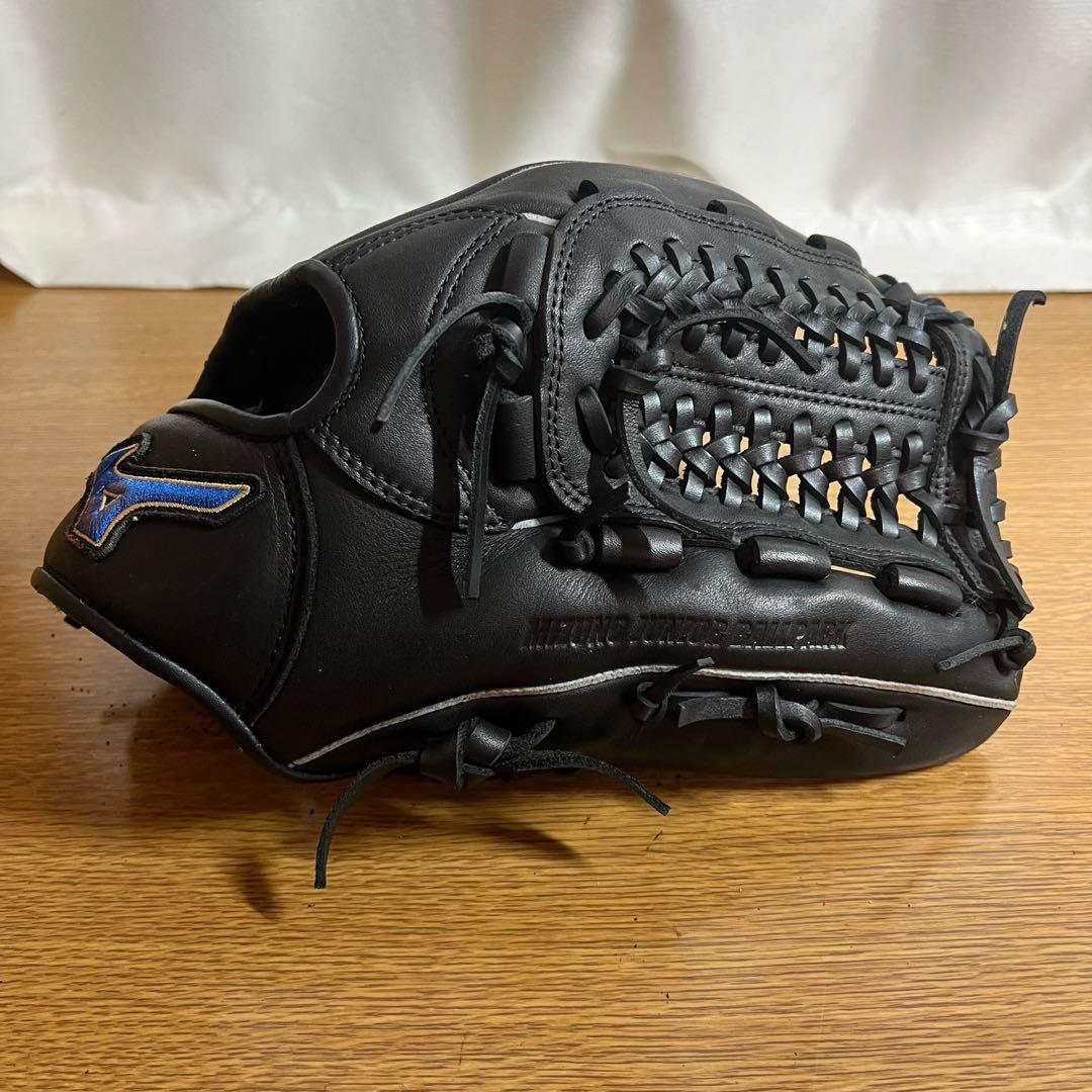 ミズノ 少年軟式 グローブ グラブ 内野用 美品 合皮劣化あり