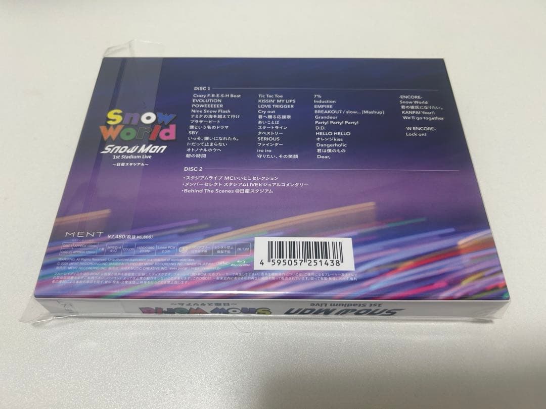  Man World Blu-ray盤