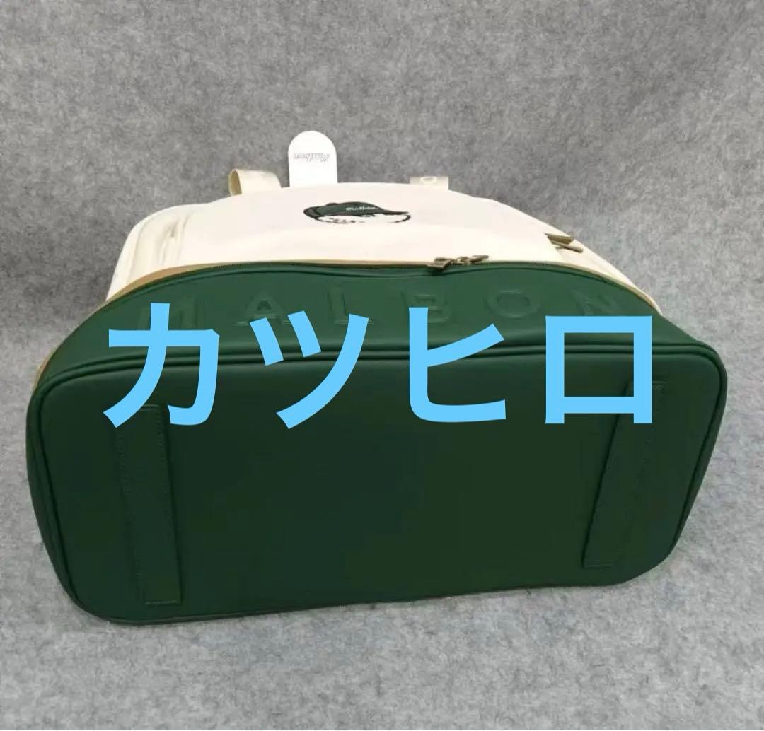 即発送★マルボン ゴルフ Malbon ボストンバッグ ゴルフバッグ グリーン