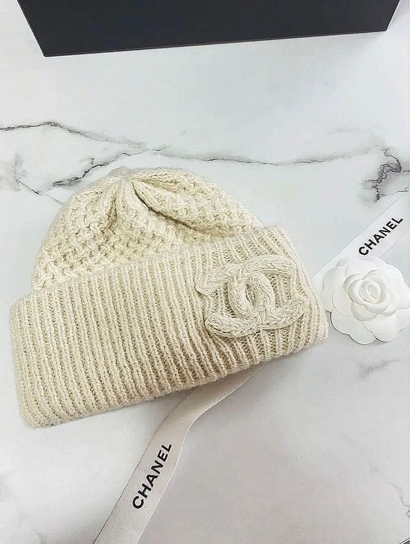 ‼️hnasama‼️新品未使用 CHANEL カシミヤ混合 ニット帽