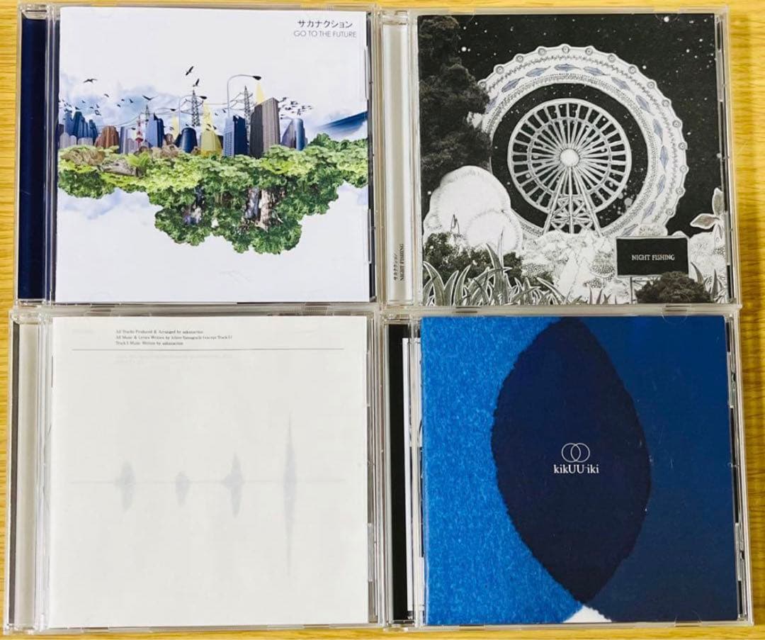 サカナクション アルバム全8枚&ベストアルバム魚図鑑&懐かしい月セット 初回盤