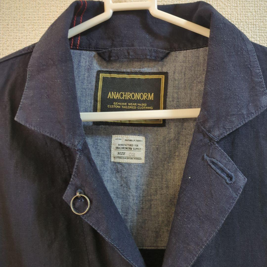anachronorm アナクロノーム リネンコート ショップコート