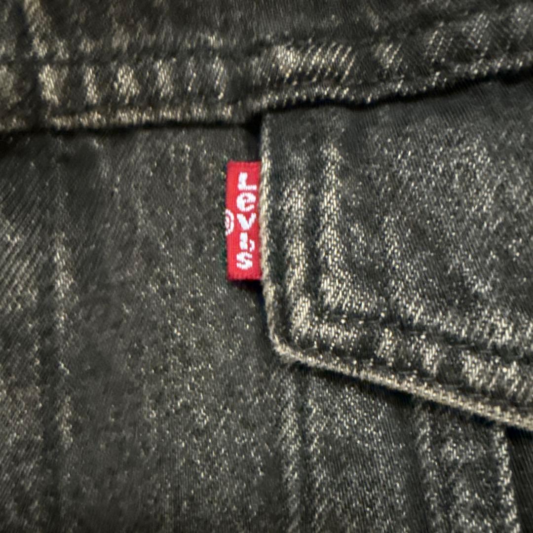 Levi's ダークグレー デニムジャケット L