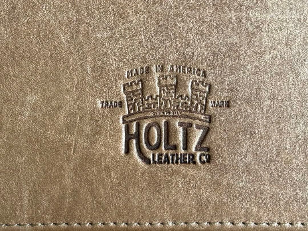 HOLTZ LEATHER A4 本革ドキュメントケース 付属ノート未使用
