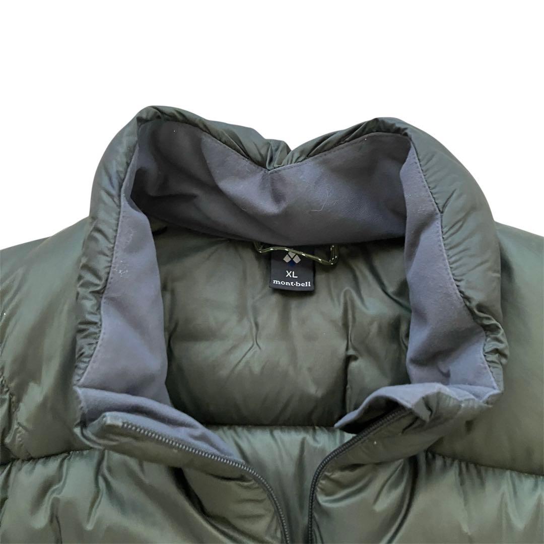 mont-bell ダウンベスト カーキ XL