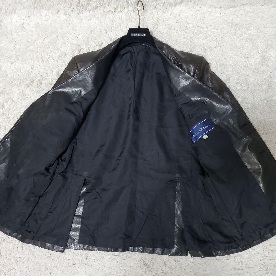 BERNHARD ALTMANN 牛革 レザー テーラードジャケット XL