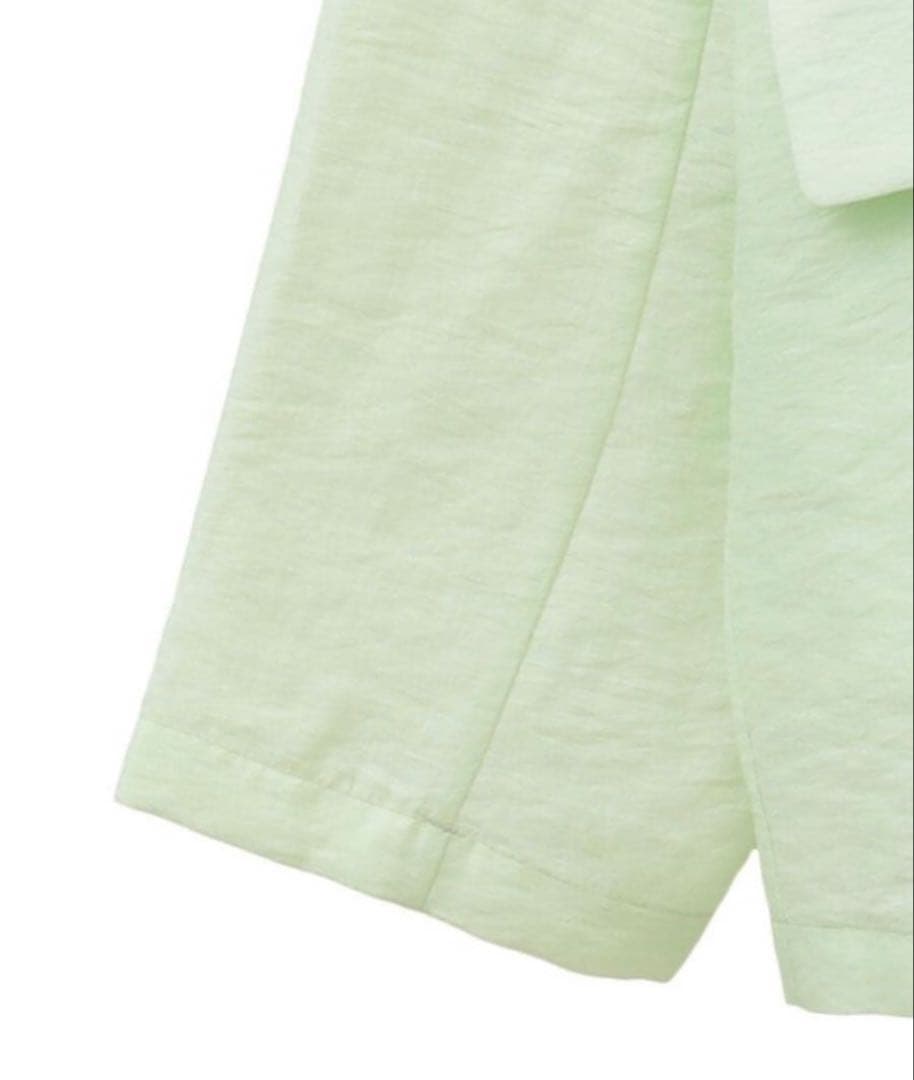 【未使用品】CLANE クラネ SHEER TAILORED SHIRT ミント