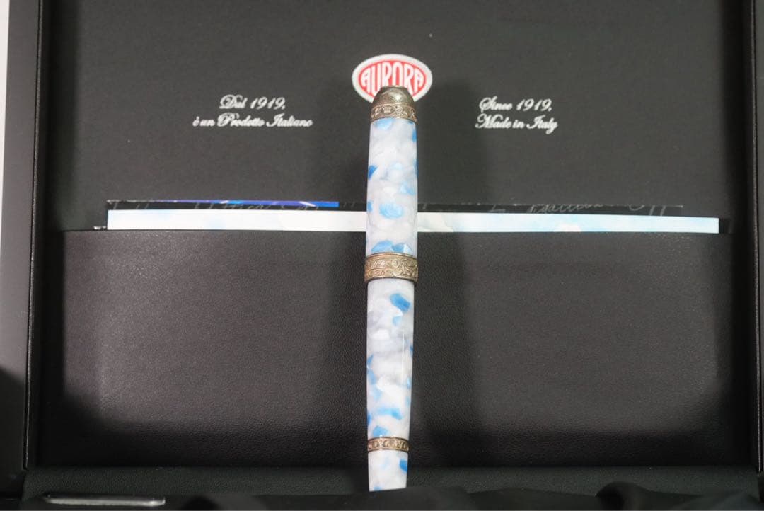 Aurora アウロラ GHIACCIAIO ギアッチャイオ EF 万年筆 新品
