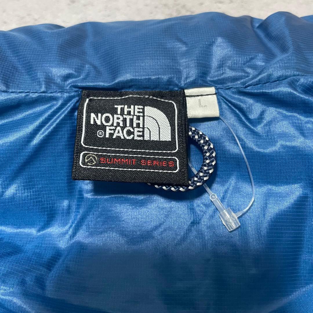 THE NORTH FACE ダウンベスト L 青 SUMMIT SERIES