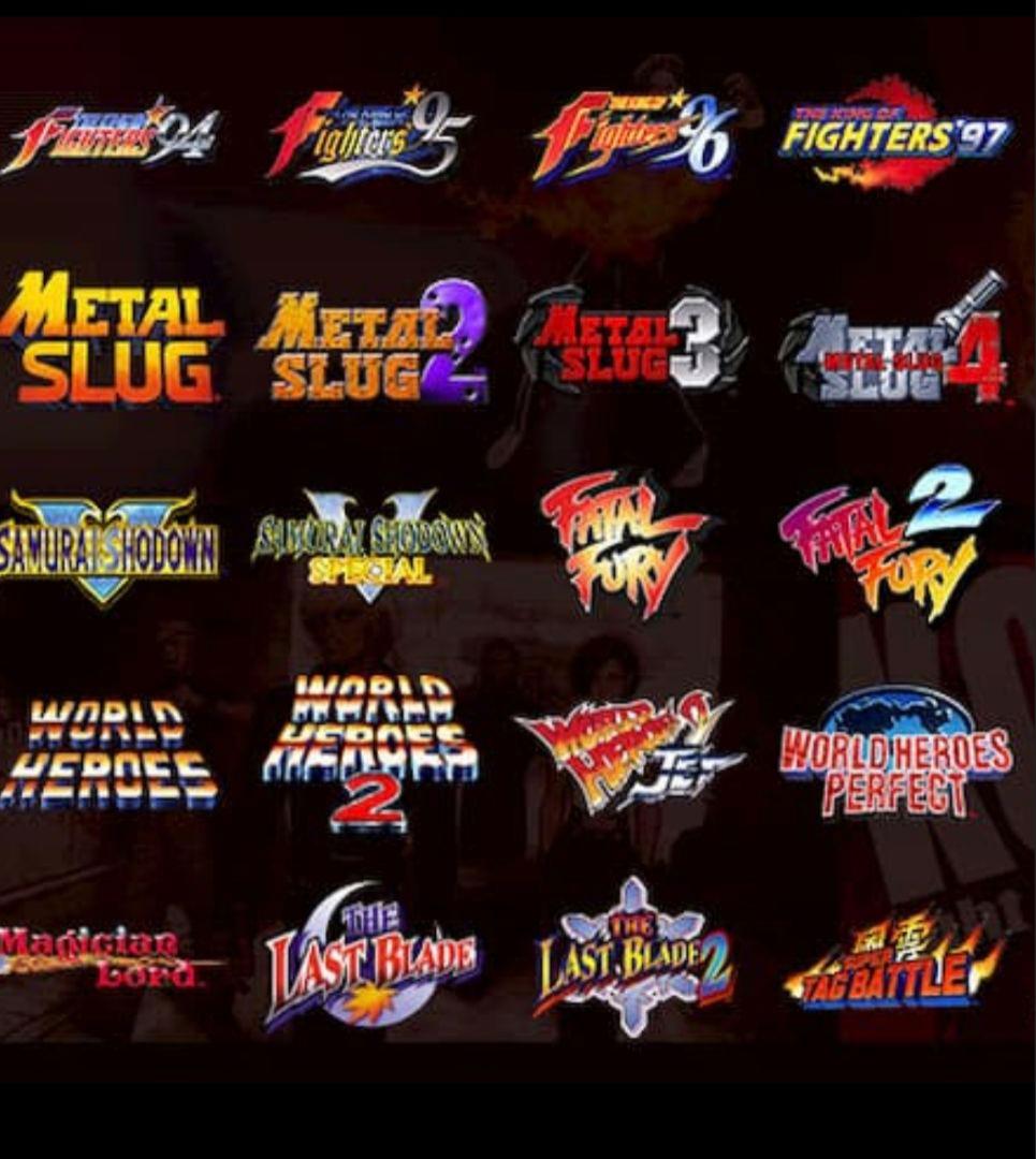MVSX  ARCADE ネオジオ名作タイトル50作収録